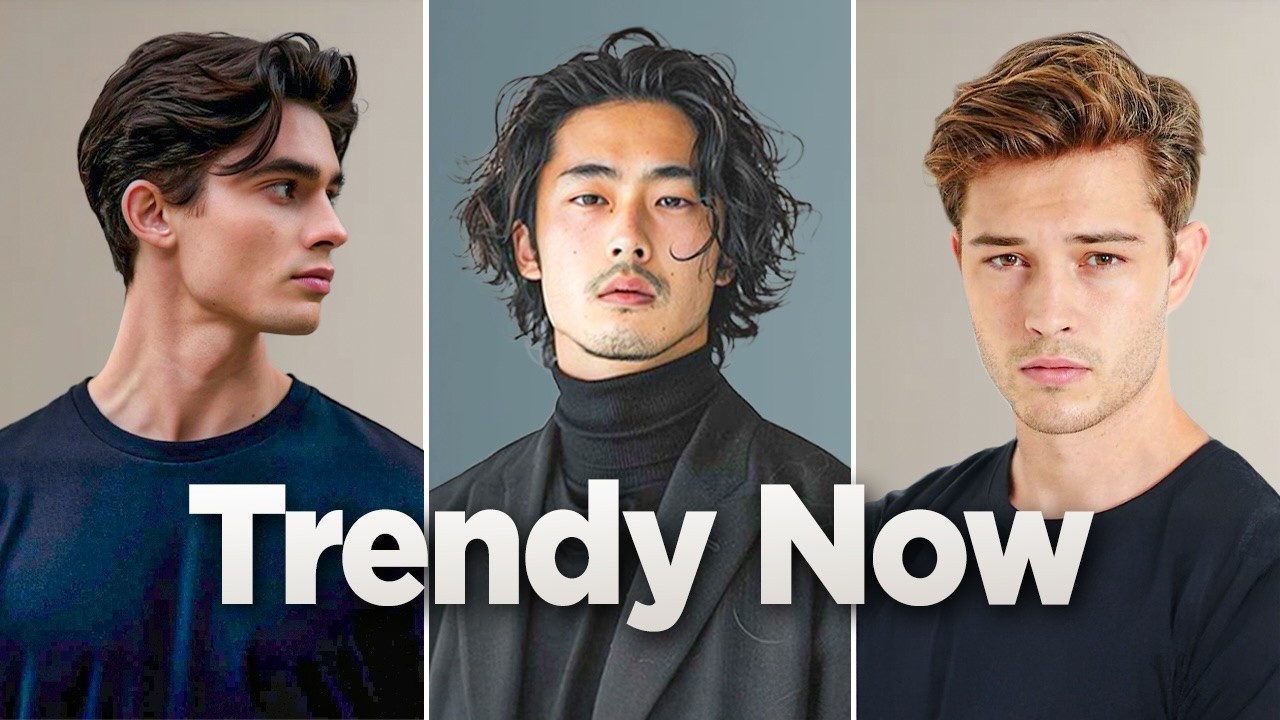 5 men HAIRSTYLES that will definitely work in 2025