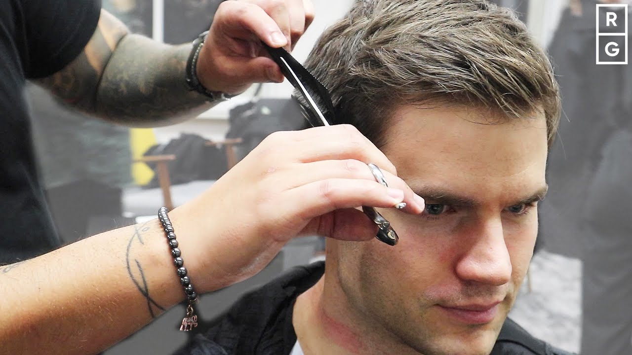 Classic Scissor Cut Short Back & Sides Men
