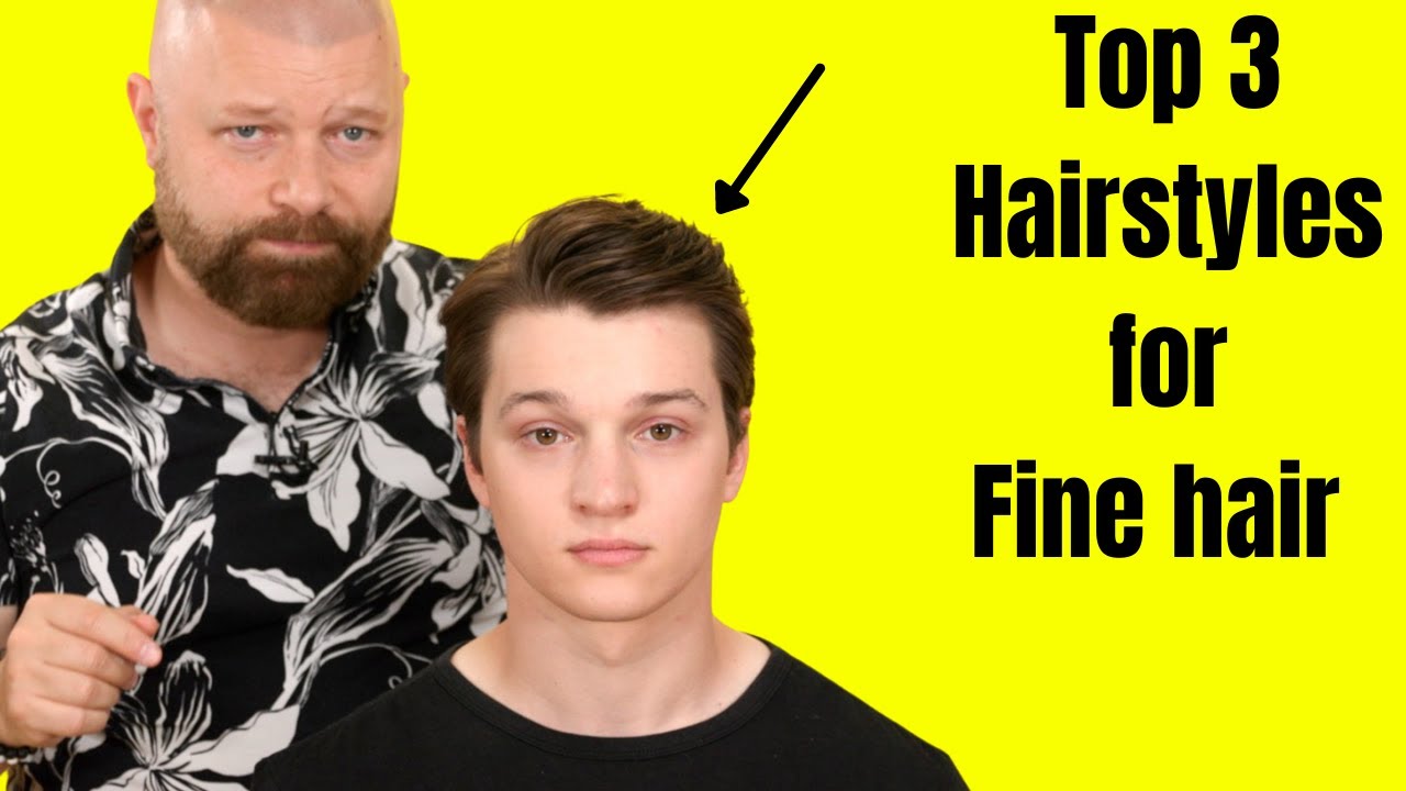 Top 3 Hairstyles for Straight Hair - TheSalonGuy