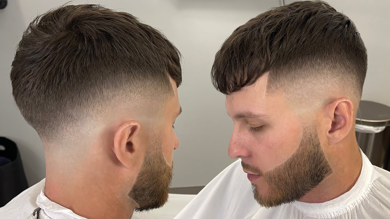 I GAVE THIS WHITE GUY HIS FIRST FADE 😳 | BARBER TUTORIAL