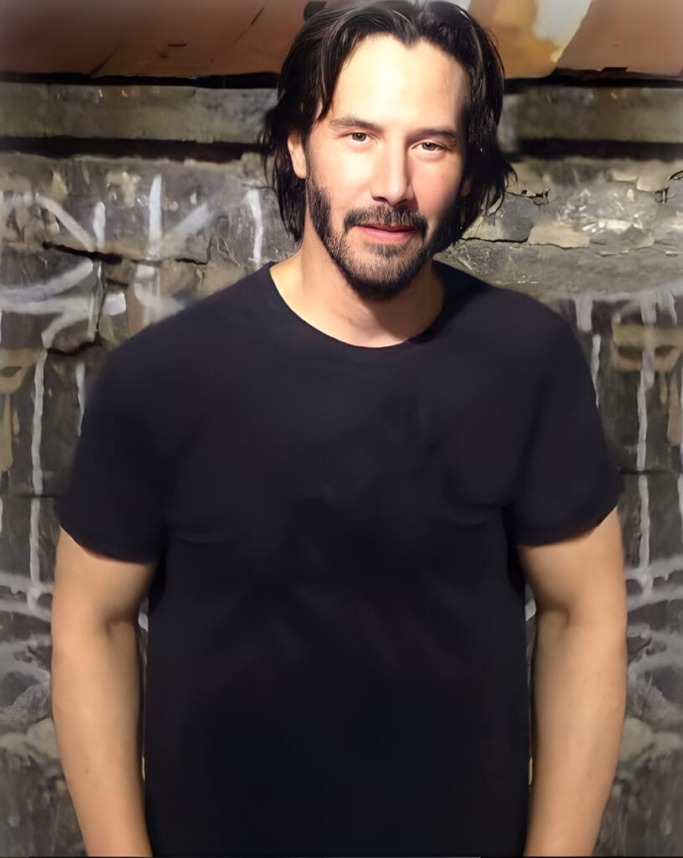 Keanu Reeves Beard Style 