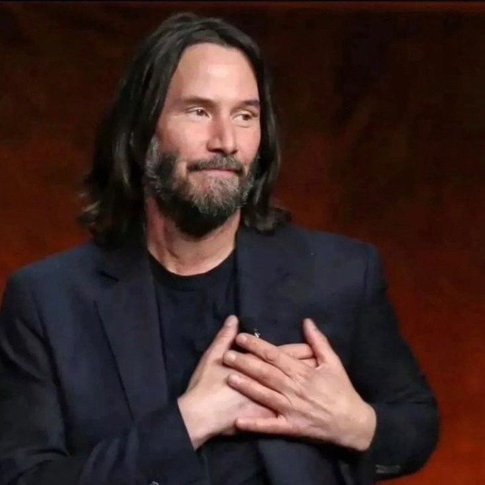 Keanu Reeves Beard styles