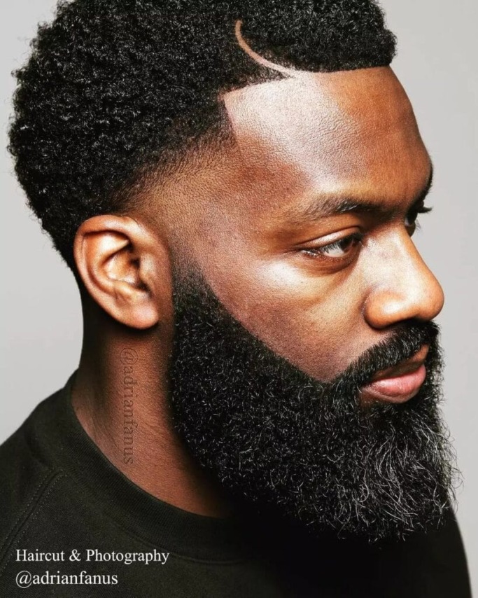 Short Fade Haircuts for Men: Elevate Your Style Game in No Time 10 Ducktail beard style with low fade