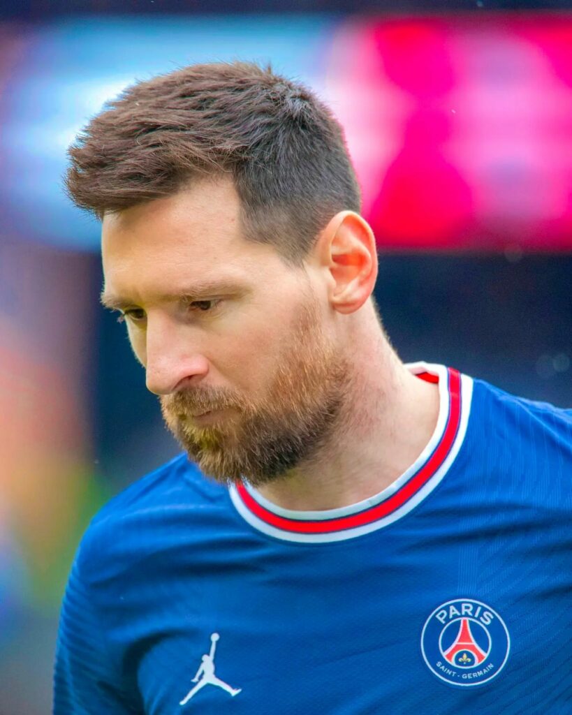 Lionel Messi explains decision to dye hair blond this summer  Daily Mail  Online