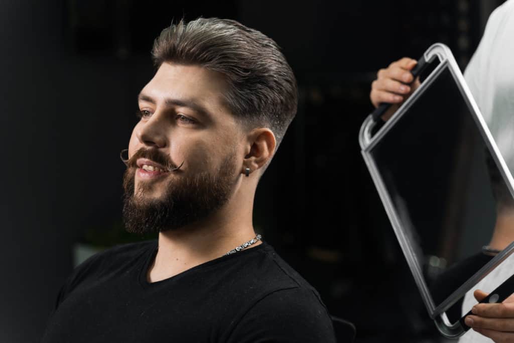20 Unique and Trendy Beard Styles for Round Face 17 Full Beard with Tapered Sides for Round Face