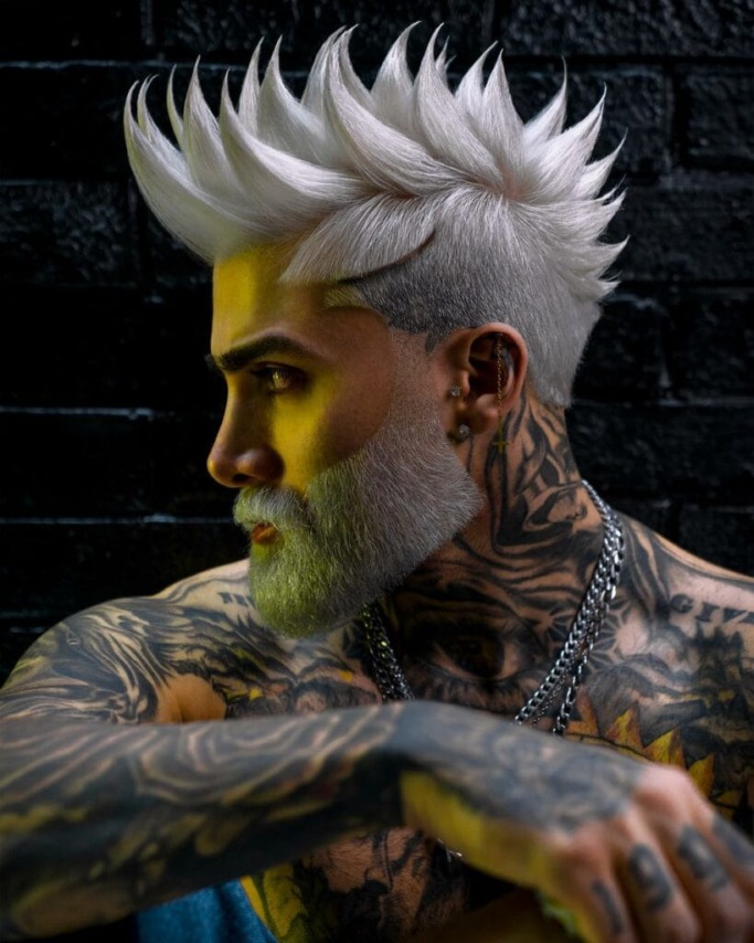 Admirable Older Men with Tapered Beards