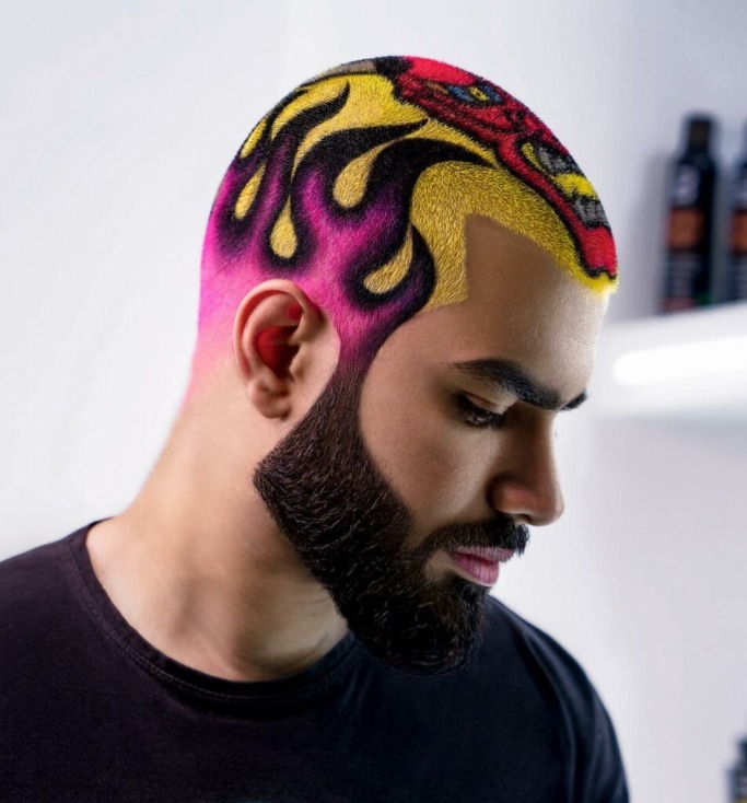 The Sharp, Thick, and Precise Beard