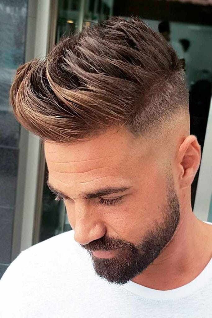 Short Fade Haircuts for Men: Elevate Your Style Game in No Time 19 Undercut with clean sides