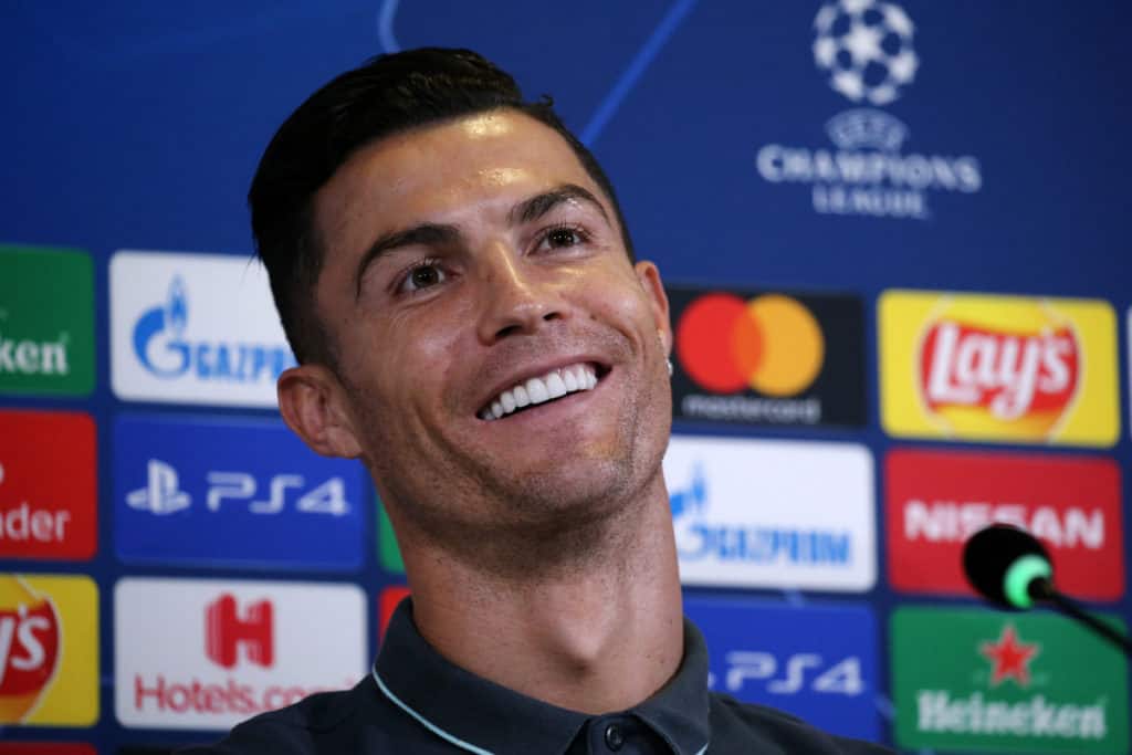 Cristiano Ronaldo Side Fade Brush Back haircut