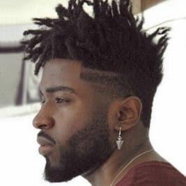 41 Unleash Their Inner Strength with Mohawk DreadsĀ 32 Faded Mohawk with Short Dreads (Men Mohawk Dreads)