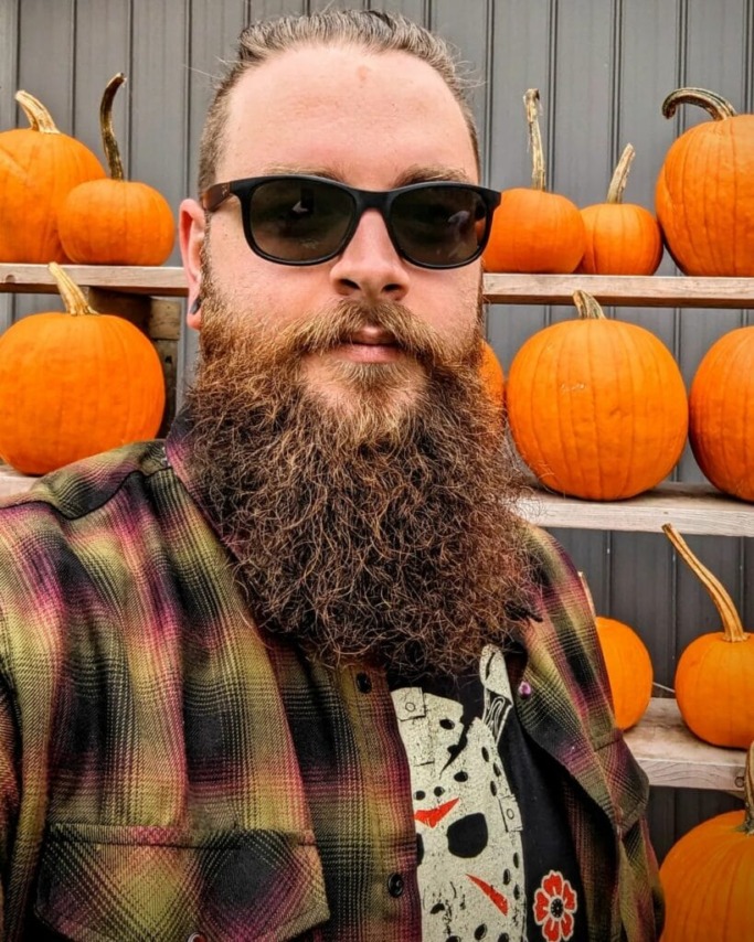 Salt and Pepper Beard Styles to Elevate Your Mature Charm 14 lumberjack Salt and Pepper Beard Styles