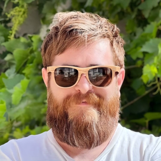 blonde beard