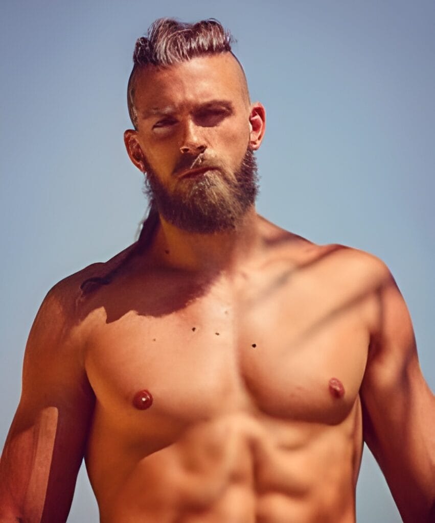 Pointed blonde Beard