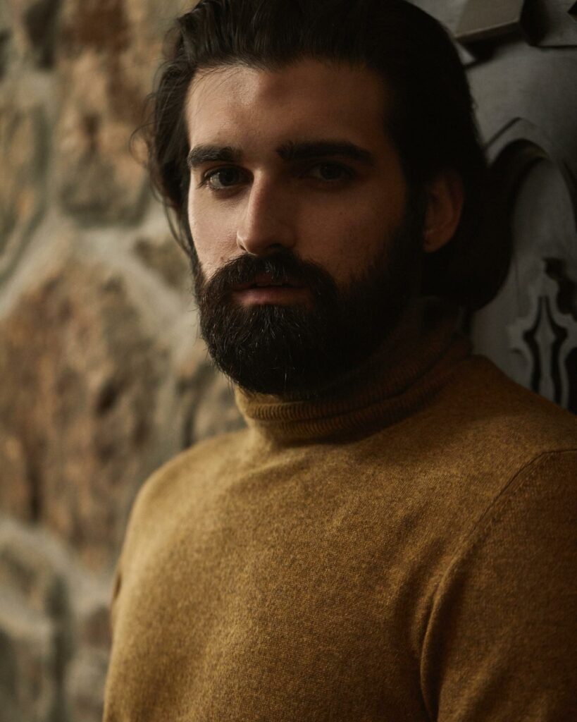 Joel male models with beards