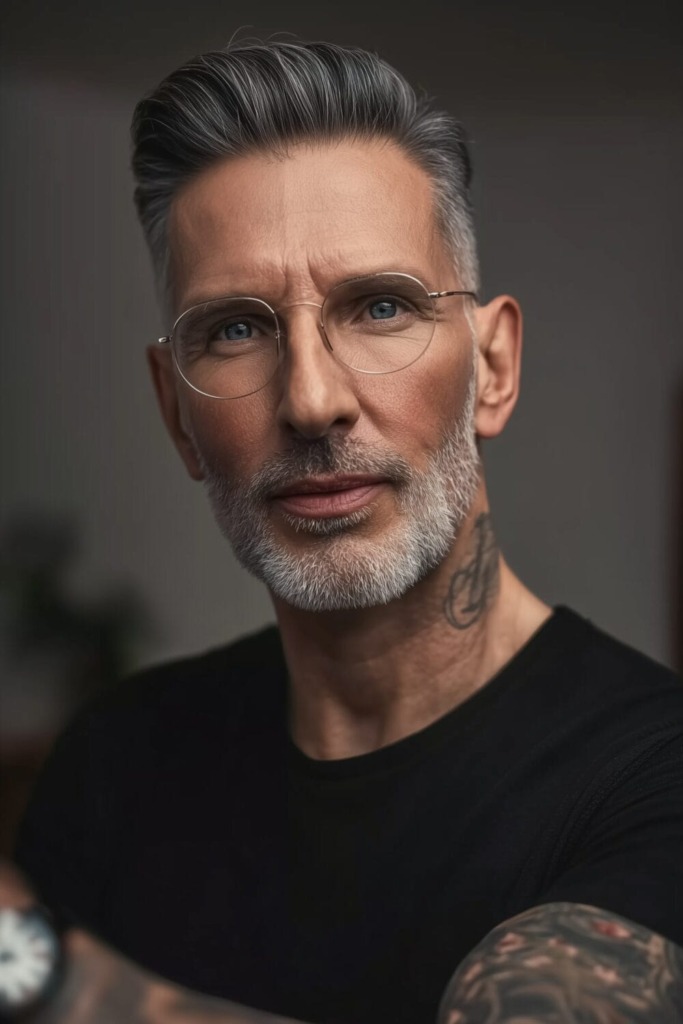 The Ducktail Beard: A Modern Twist on Classic Sophistication 6 old man beard 13 The Ducktail Beard: A Modern Twist on Classic Sophistication