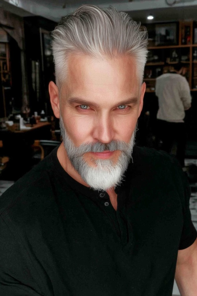 Attractive Hairstyle for Men Over 60 Years You Must Try 11 old man beard 23 Attractive Hairstyle for Men Over 60 Years You Must Try