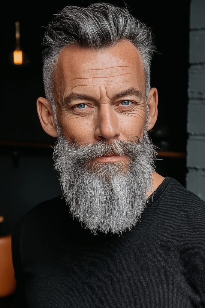 Attractive Hairstyle for Men Over 60 Years You Must Try 2 old man beard 4 Attractive Hairstyle for Men Over 60 Years You Must Try