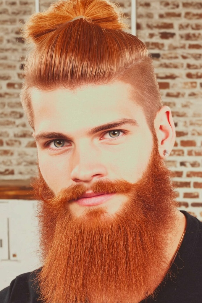 The Ducktail Beard: A Modern Twist on Classic Sophistication 11 red beard 10 The Ducktail Beard: A Modern Twist on Classic Sophistication