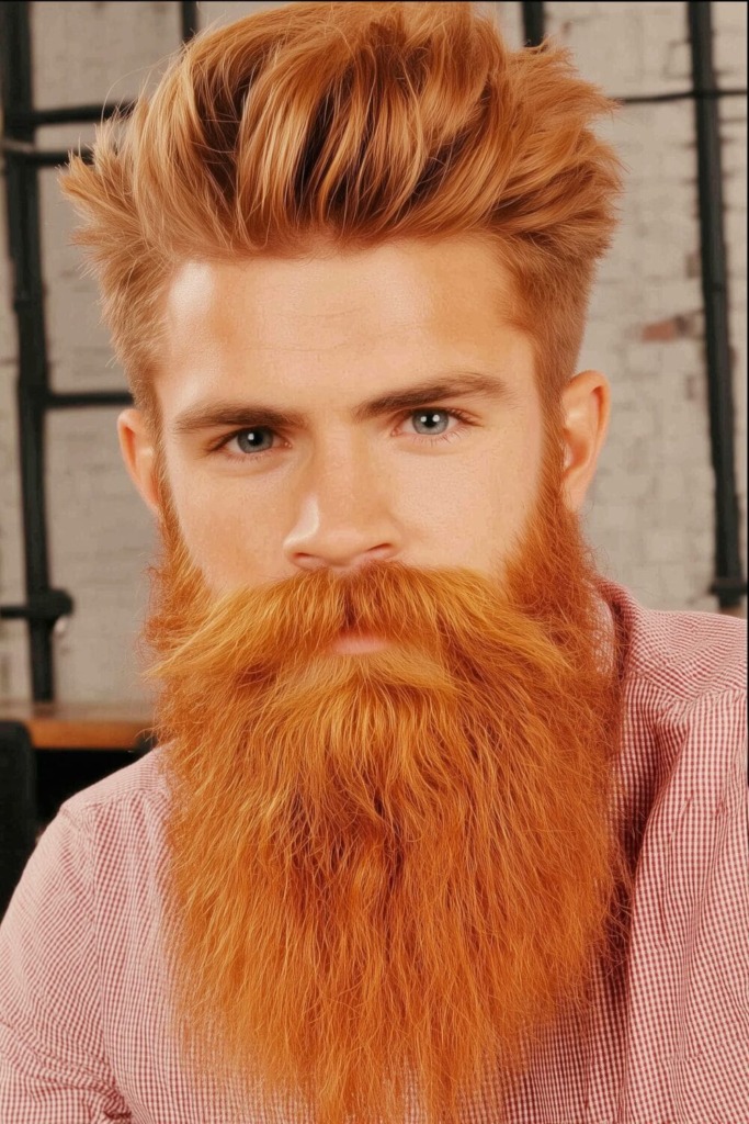 red beard 11 28 Tapered Beard Styles for a Refined and Sophisticated Look