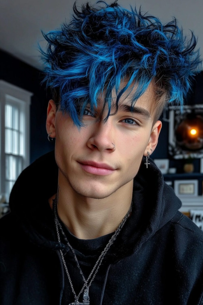 7 Organic Men Blue Hairstyles Dyes Blue Hairstyles 12 10 Pro Tips For Men Blue Hairstyles That You Will Love