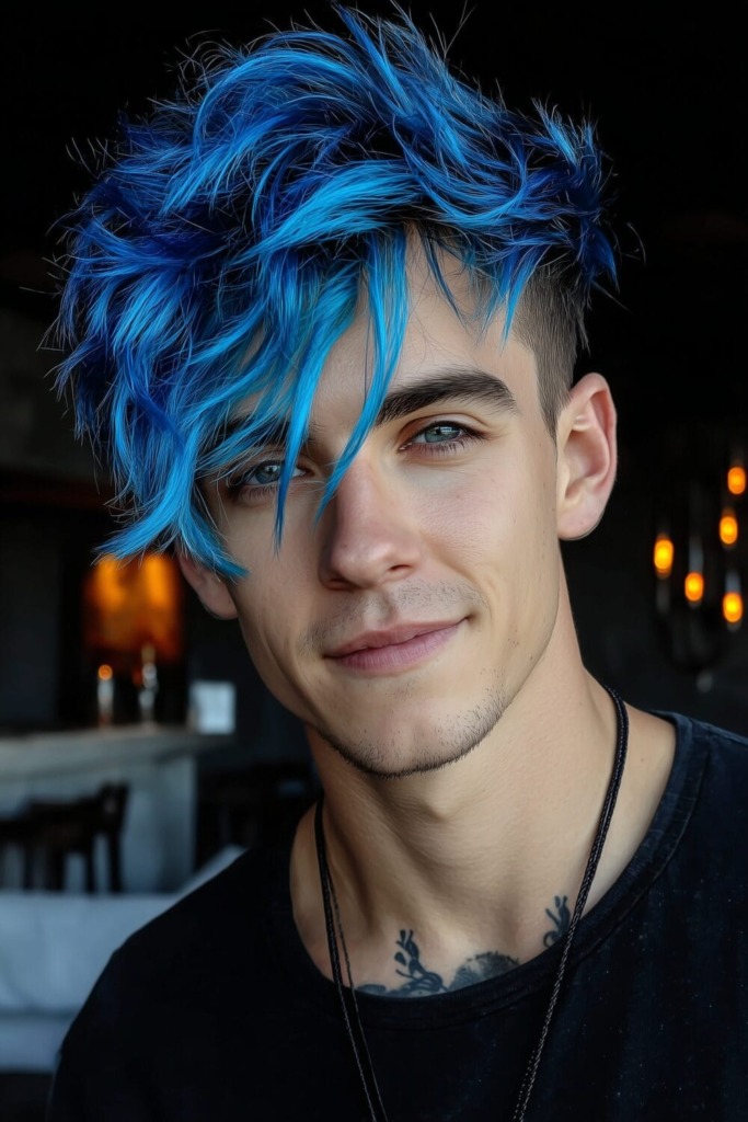 Things You Should Know While Going For Men Blue Hairstyles Blue Hairstyles 13 10 Pro Tips For Men Blue Hairstyles That You Will Love