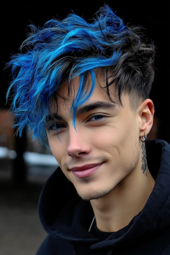 Don't Compromise On The Quality Of Men Blue Hairstyles Blue Hairstyles 3 10 Pro Tips For Men Blue Hairstyles That You Will Love