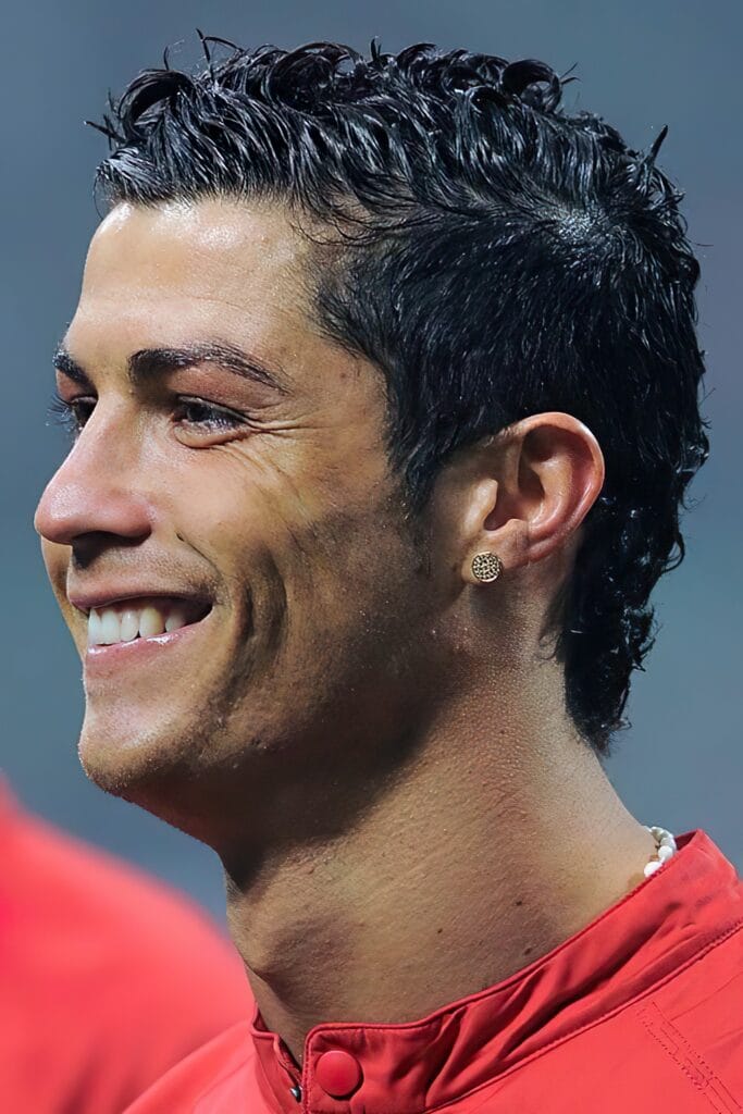 27 Best Cristiano Ronaldo Haircuts Choices for You 12 C ronaldo mullet haircut