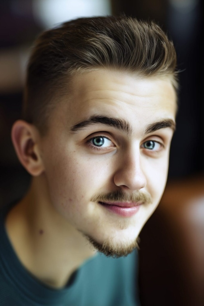 20 Unique and Trendy Beard Styles for Round Face 13 Classic Circle Beard4 20 Unique and Trendy Beard Styles for Round Face