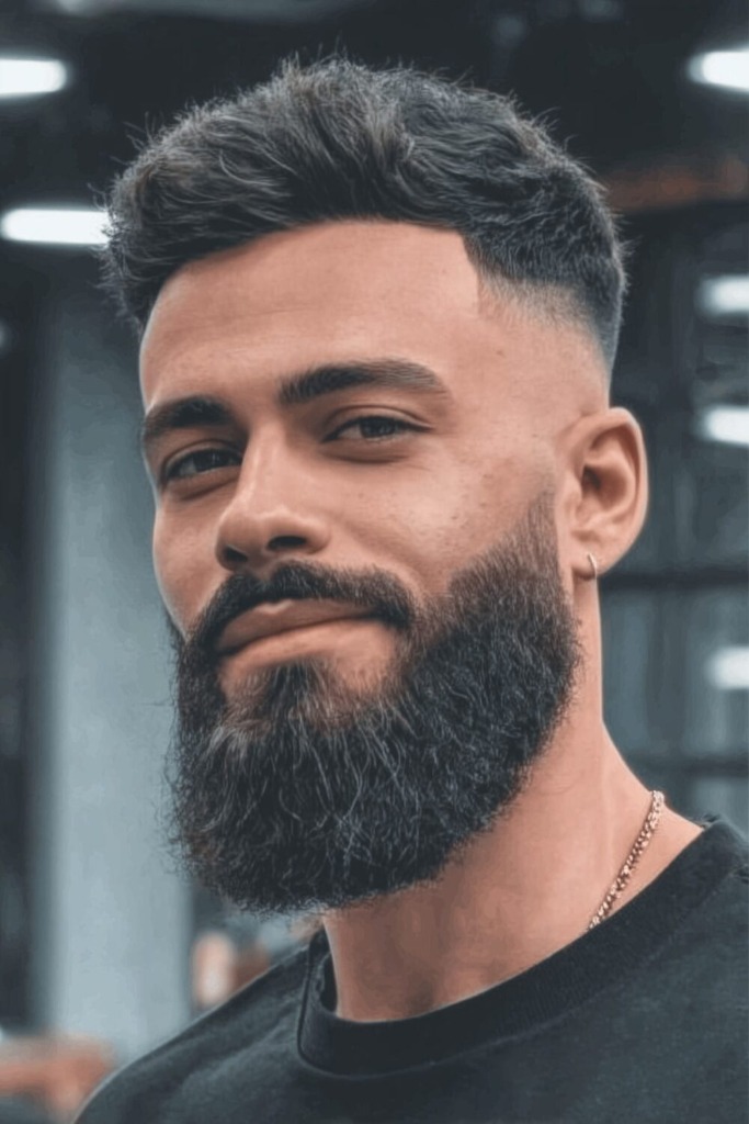 20 Unique and Trendy Beard Styles for Round Face 1 Boxed Beard 11 1 20 Unique and Trendy Beard Styles for Round Face