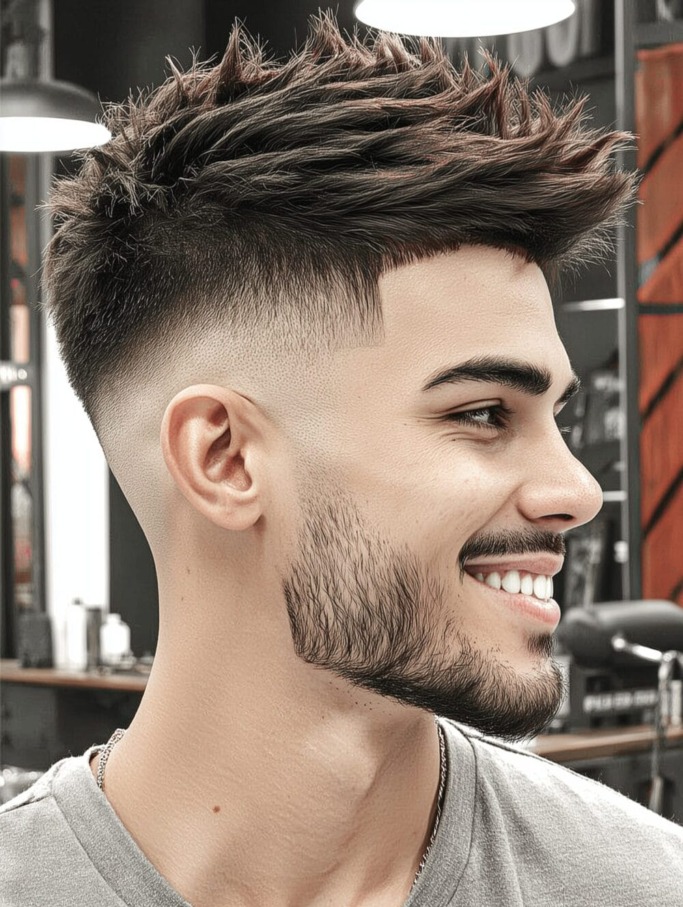 High Fade Haircut: A Trendy and Versatile Style for Men 1 low fade 21 High Fade Haircut: A Trendy and Versatile Style for Men
