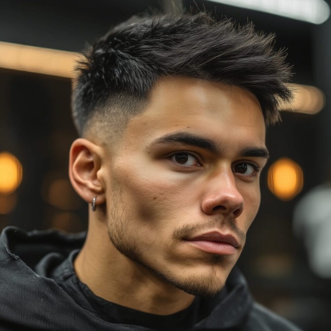 29 Faux Hawk Haircuts That Will Turn Heads Everywhere You Go 22 faux hawk 18 1 29 Faux Hawk Haircuts That Will Turn Heads Everywhere You Go