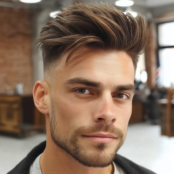 The Timeless Charm of Undercut Hairstyles for Men 44 hard part 31 The Timeless Charm of Undercut Hairstyles for Men