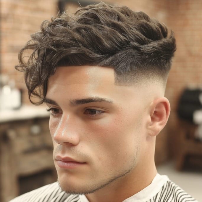 The Timeless Charm of Undercut Hairstyles for Men 57 hard part 8 The Timeless Charm of Undercut Hairstyles for Men