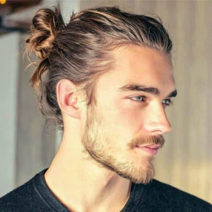 7 Best And Amazing Pirate Beard Styles 8 top knot man Bun 28 7 Best And Amazing Pirate Beard Styles