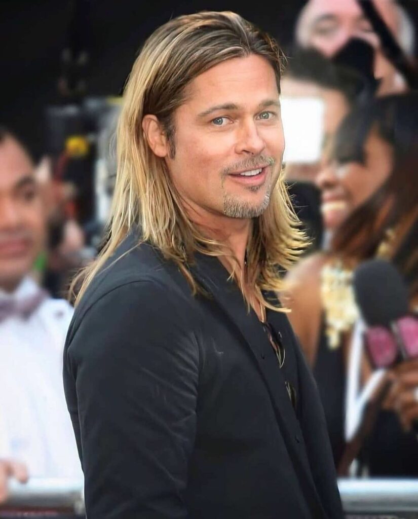 7 Epitome of Brad Pitts Long Hairstyles to Copy 2023  Cool Mens Hair