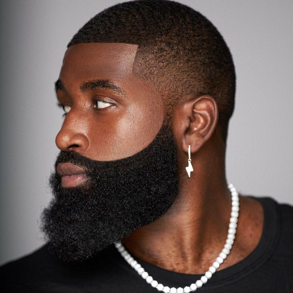 17 Golden Black Men's Beard Styles For Masculine Looks - 2023