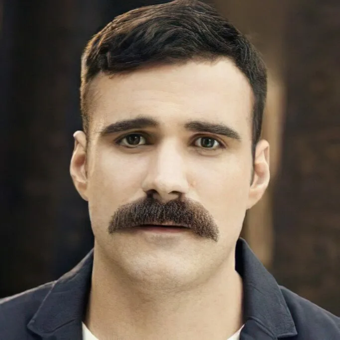25 Best Types of Mustaches to Get an Impressive Look 13 Extended Chevron Mustache