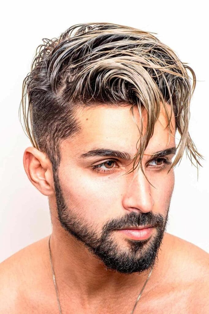 Side-Swept Fringe Haircut