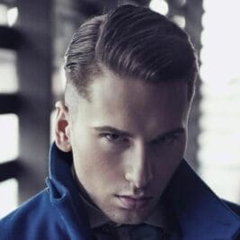33 Slicked Back Haircut for a Sleek and Youthful Appearance 14 Side Part Slicked Back Hair