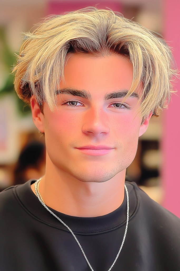 Bleached Hairstyles 38 Hairstyles for Men with Sensitive Scalps: Tender Loving Tresses
