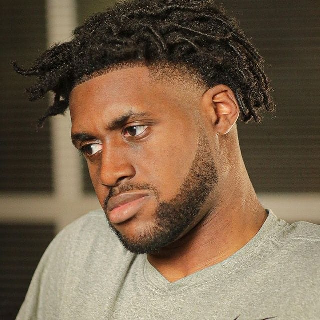 17 Golden Black Men's Beard Styles for Masculine Looks 8 Classic Soul Patch Cut for black men