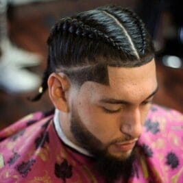 Viking Hairstyle: Top 37 Roaring Styles for a Viking 16 Long Undercut With Multiple Cornrows