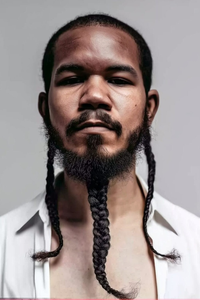 Braided Beard Style: 21 Badass Haircuts For Formidable Warriors 5 BRAID BEARS Braided Beard Style: 21 Badass Haircuts For Formidable Warriors