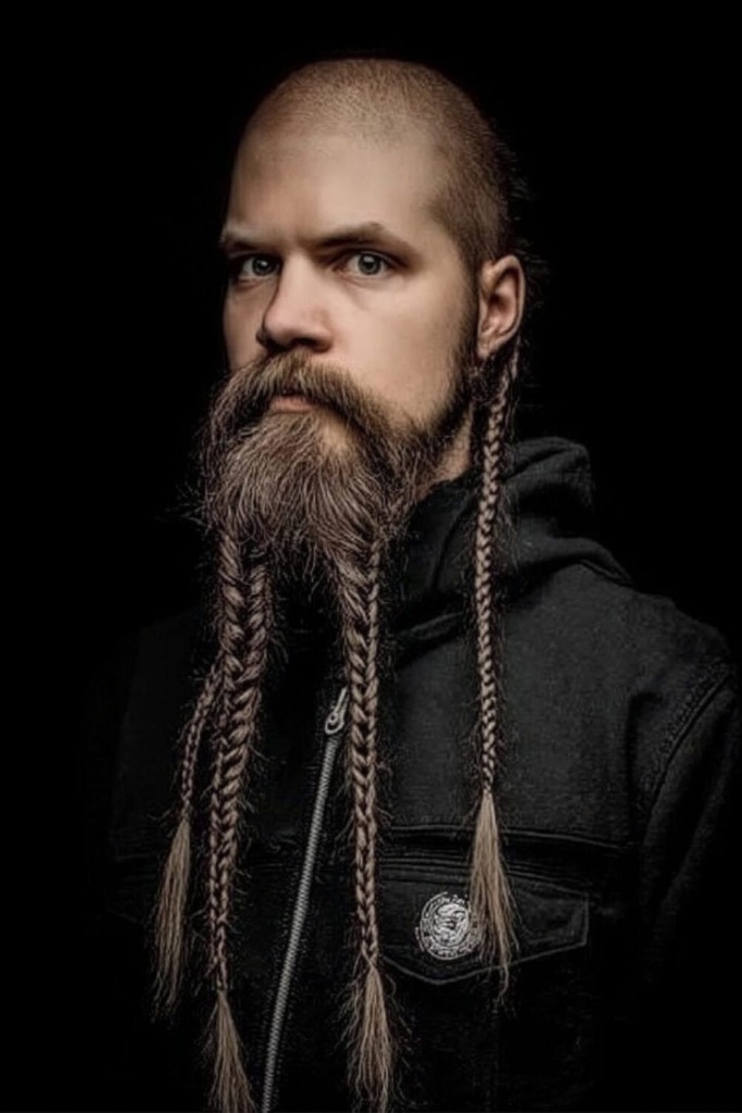 Braided Beard Style: 21 Badass Haircuts For Formidable Warriors 13 Braided Beard 17 Braided Beard Style: 21 Badass Haircuts For Formidable Warriors
