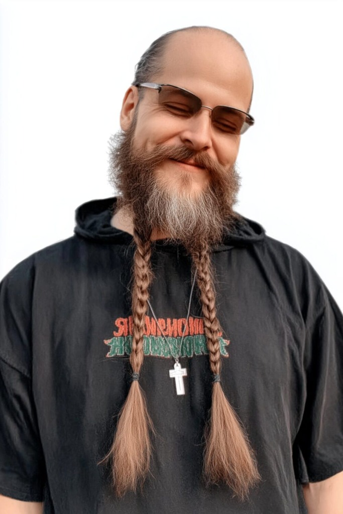 Braided Beard Style: 21 Badass Haircuts For Formidable Warriors 11 Braided Beard 27 1 Braided Beard Style: 21 Badass Haircuts For Formidable Warriors
