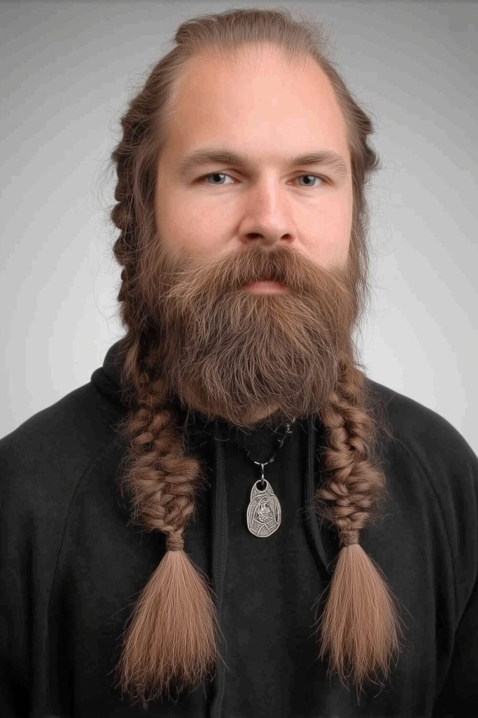 Braided Beard Style: 21 Badass Haircuts For Formidable Warriors 16 Braided Beard 29 Braided Beard Style: 21 Badass Haircuts For Formidable Warriors