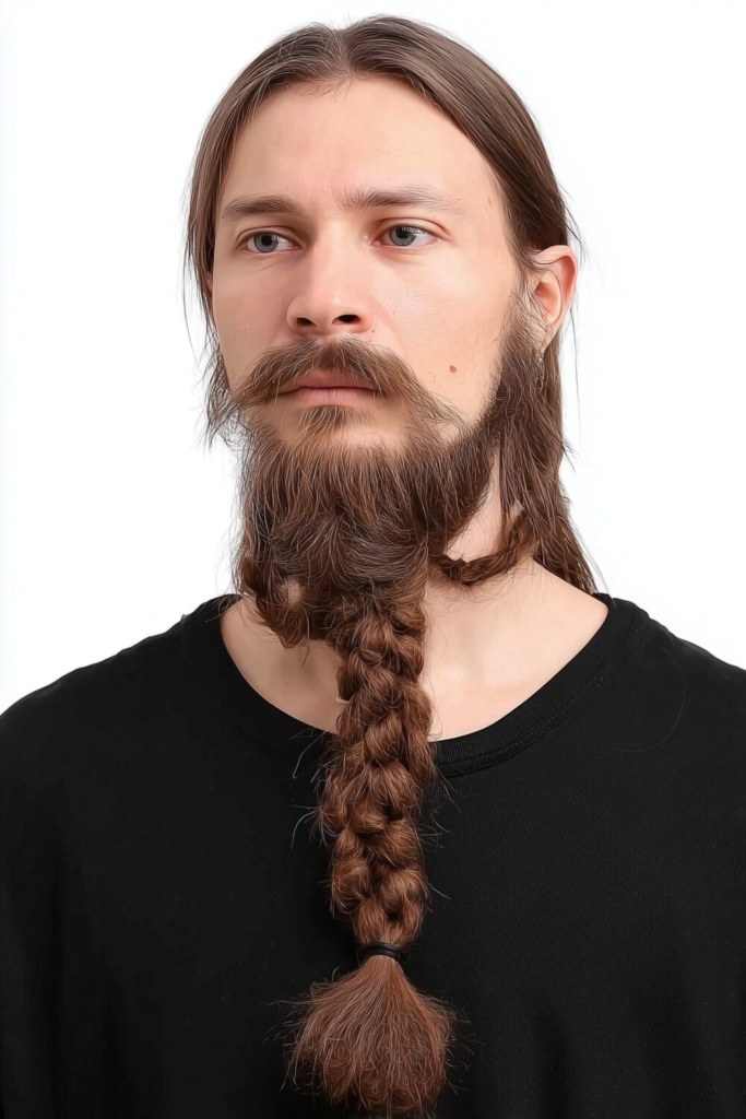 Braided Beard Style: 21 Badass Haircuts For Formidable Warriors 21 Braided Beard 9 1 Braided Beard Style: 21 Badass Haircuts For Formidable Warriors