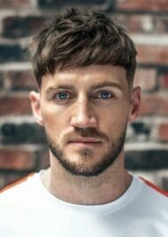 Discover Men's Fringe Haircut Magic: The Style You Can't Resist! 34 Casual Business Fringe