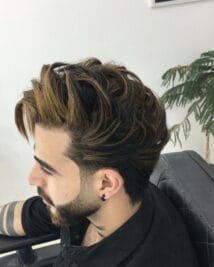 Discover Men's Fringe Haircut Magic: The Style You Can't Resist! 13 curly Men's Fringe Haircut