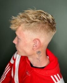 Discover Men's Fringe Haircut Magic: The Style You Can't Resist! 28 Male Short Tousled Fringe